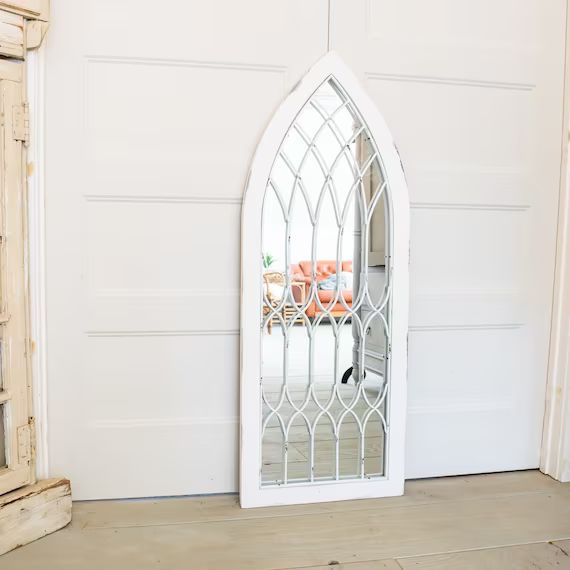 Cathedral Mirror\Vanity Mirror\Arched Mirror\Gift for Her\Large Mirror\Farmhouse Decor\Wedding De... | Etsy (US)