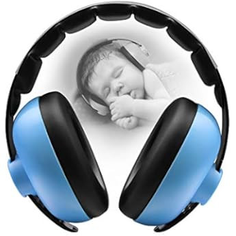 BANZ Infant Hearing Protection Sound Blocking Earmuffs (Silver) | Amazon (US)