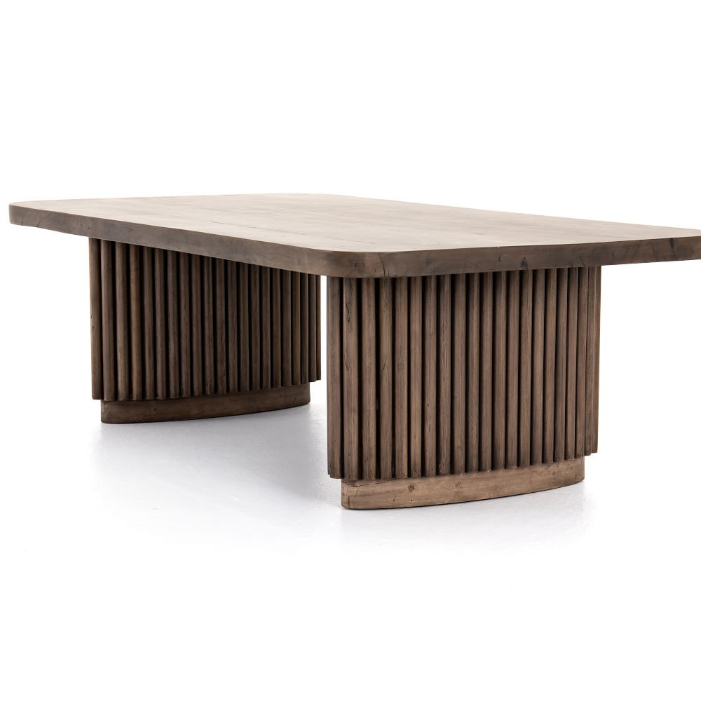 Ridged Base Coffee Table | West Elm (US)
