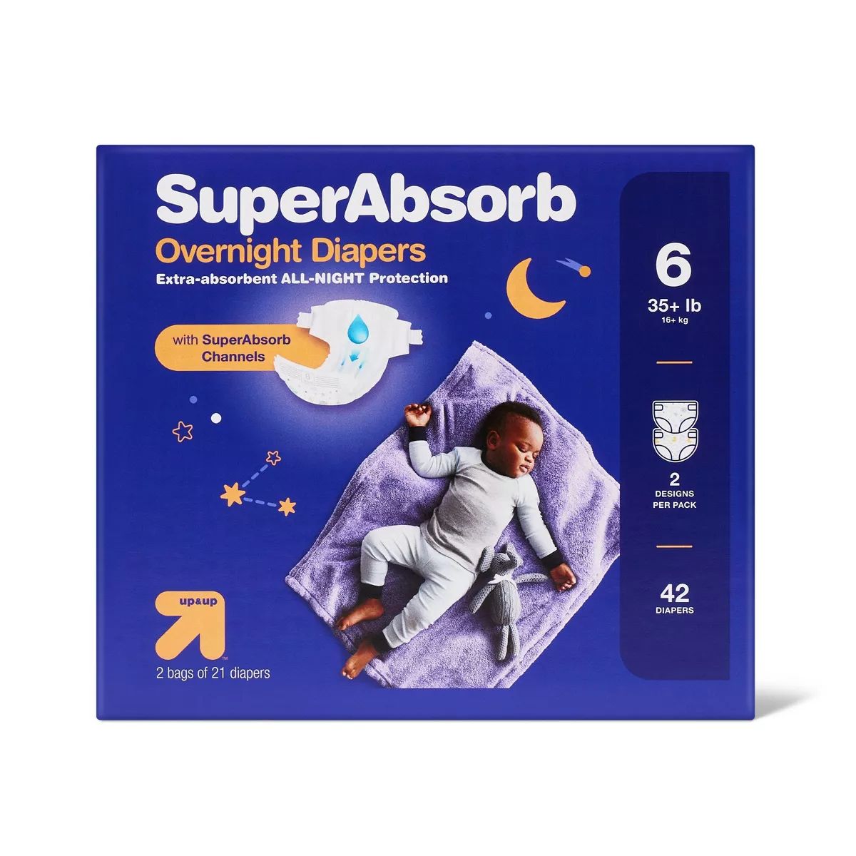 Disposable Overnight Diapers Pack - up & up™ | Target