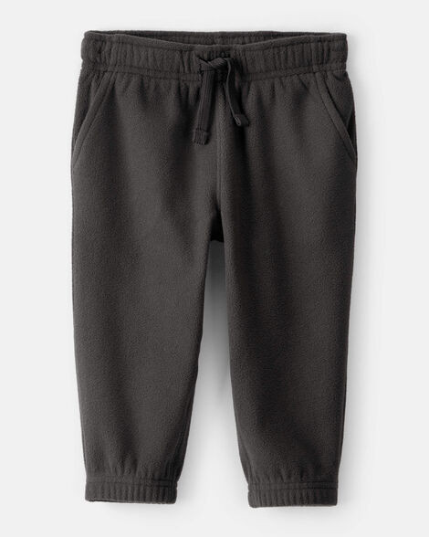 Baby Boy Fleece Joggers - Black | Carter's Inc