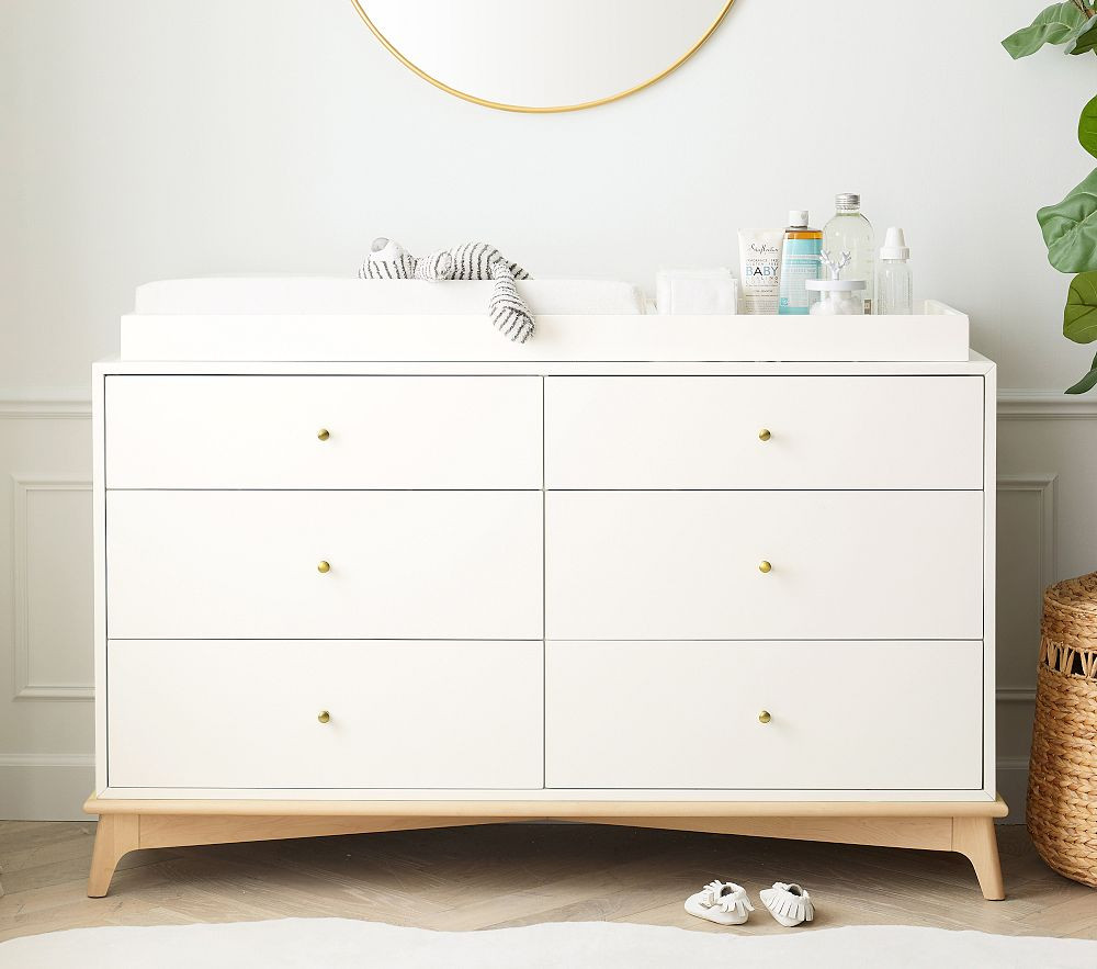 Sydney 6-Drawer Dresser & Topper Set (56w x 19d") | Pottery Barn Kids