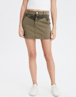 AE High-Waisted Mini Skirt | American Eagle Outfitters (US & CA)