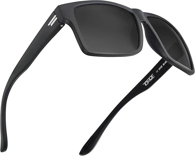 TOROE Classic RANGE TR90 Frame Polarized Unbreakable Sunglasses with Hydrophobic Coated Polycarbo... | Amazon (US)