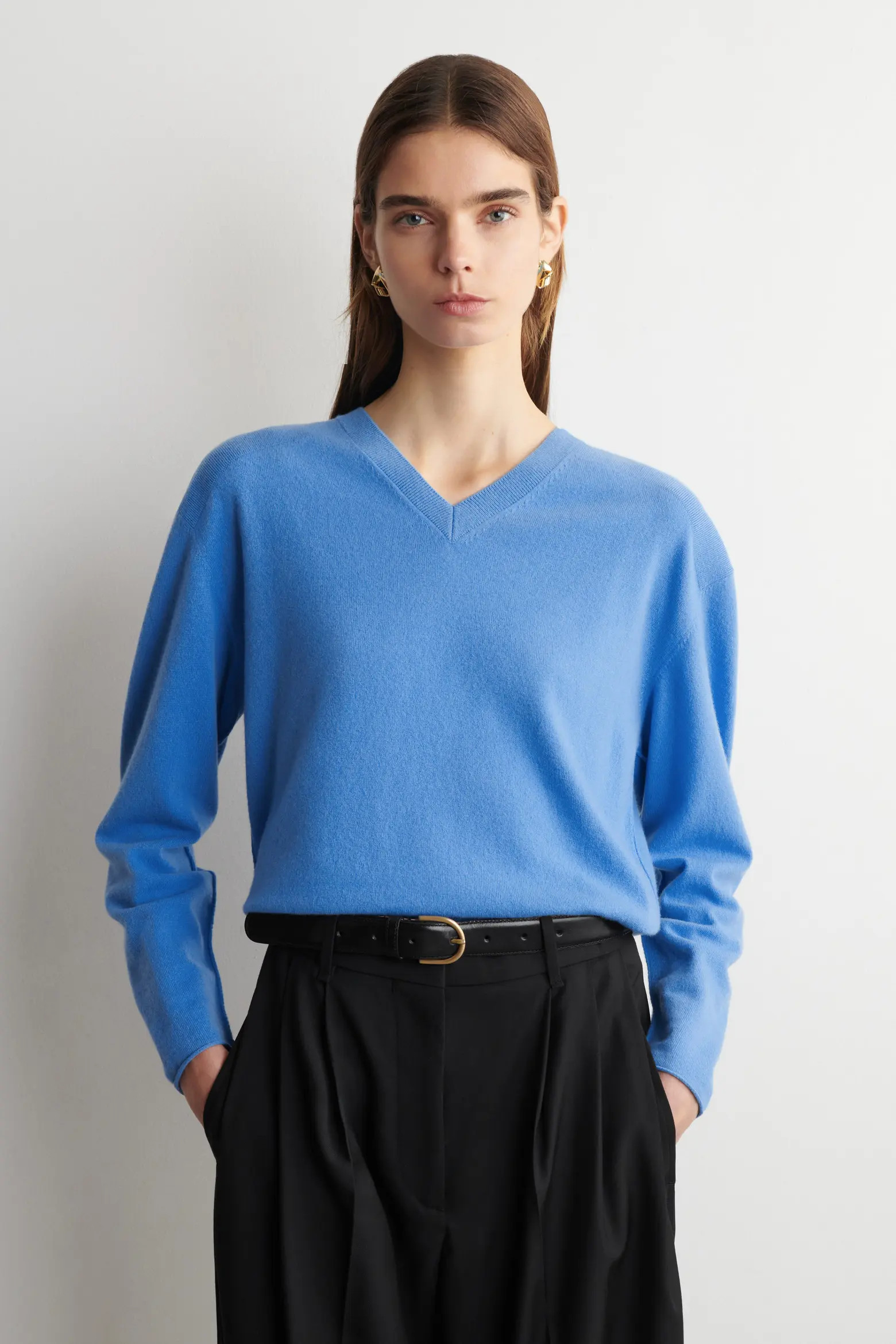 Merino Wool V-neck Sweater (Women) | Nordstrom | Nordstrom
