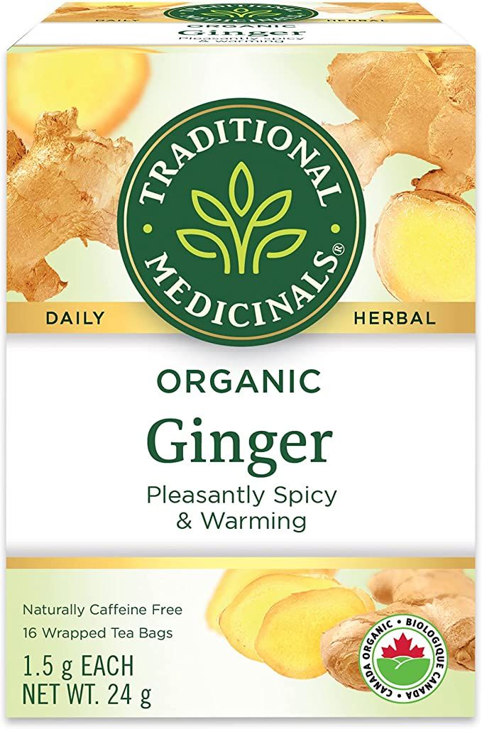 Traditional Medicinals Organic Ginger Tea, 16 Tea Bags (Pack of 1) | Amazon (CA)