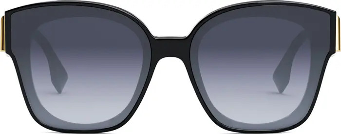 'Fendi First 63mm Square Sunglasses | Nordstrom