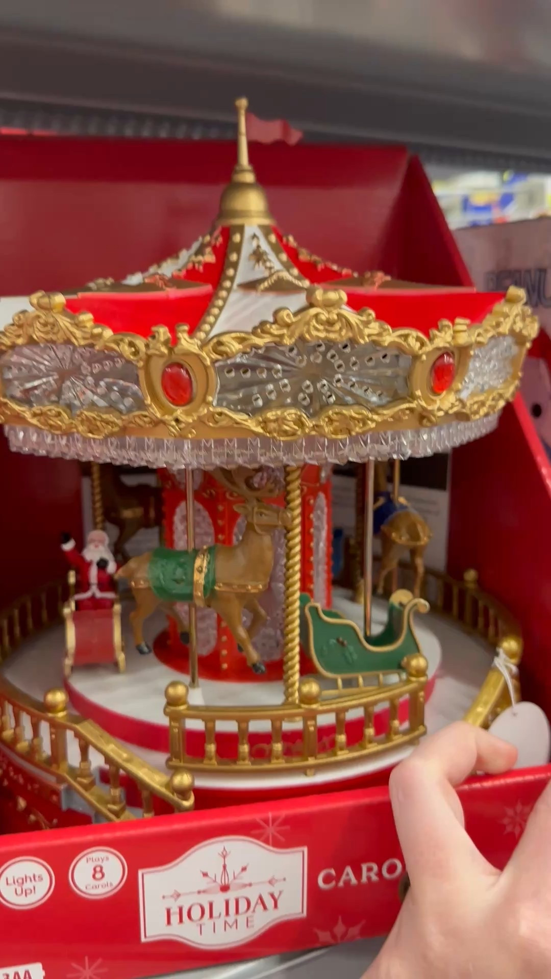 Adding this Christmas carousel to my holiday decor wishlist! It was under $50 and so cute! My daughter loved it! 

#LTKSeasonal #LTKHome #LTKHoliday