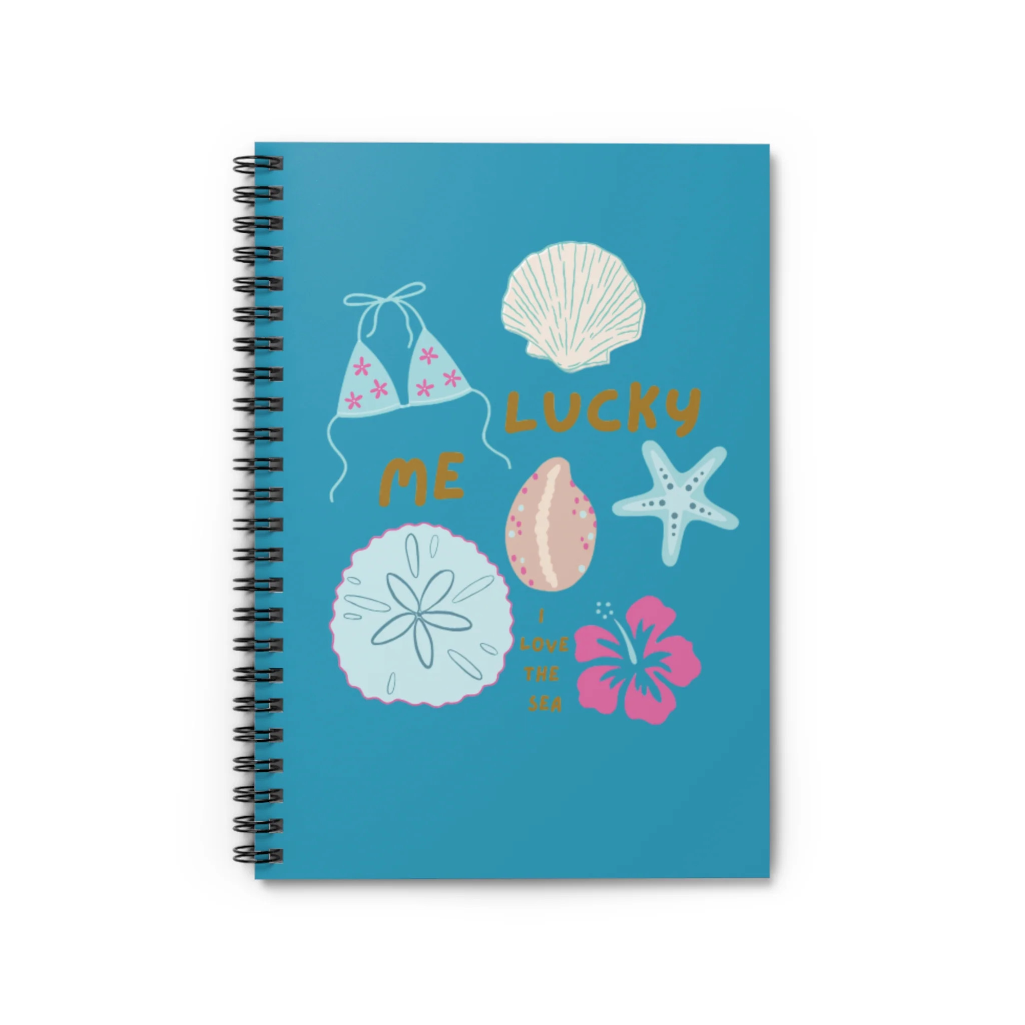 Treasure Chest Spiral Notebook | Get Lucky Charmed