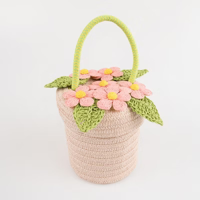 Meri Meri Flower Pot Basket Bag (Pack of 1) | Target