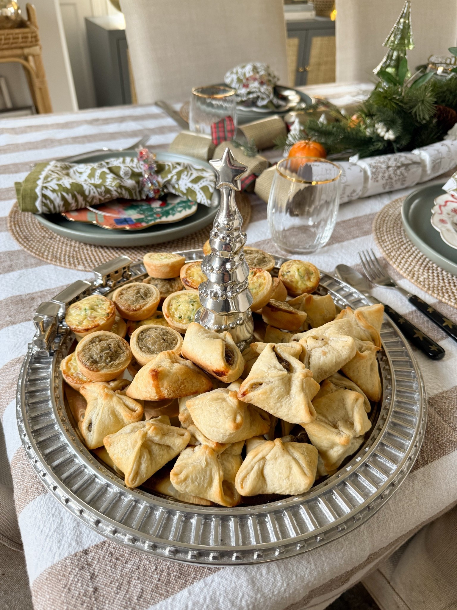 Putting this gorgeous Xmas platter to good use!! Love the sweet train (that actually glides around the platter!!) 

#LTKSeasonal #LTKHoliday #LTKHome