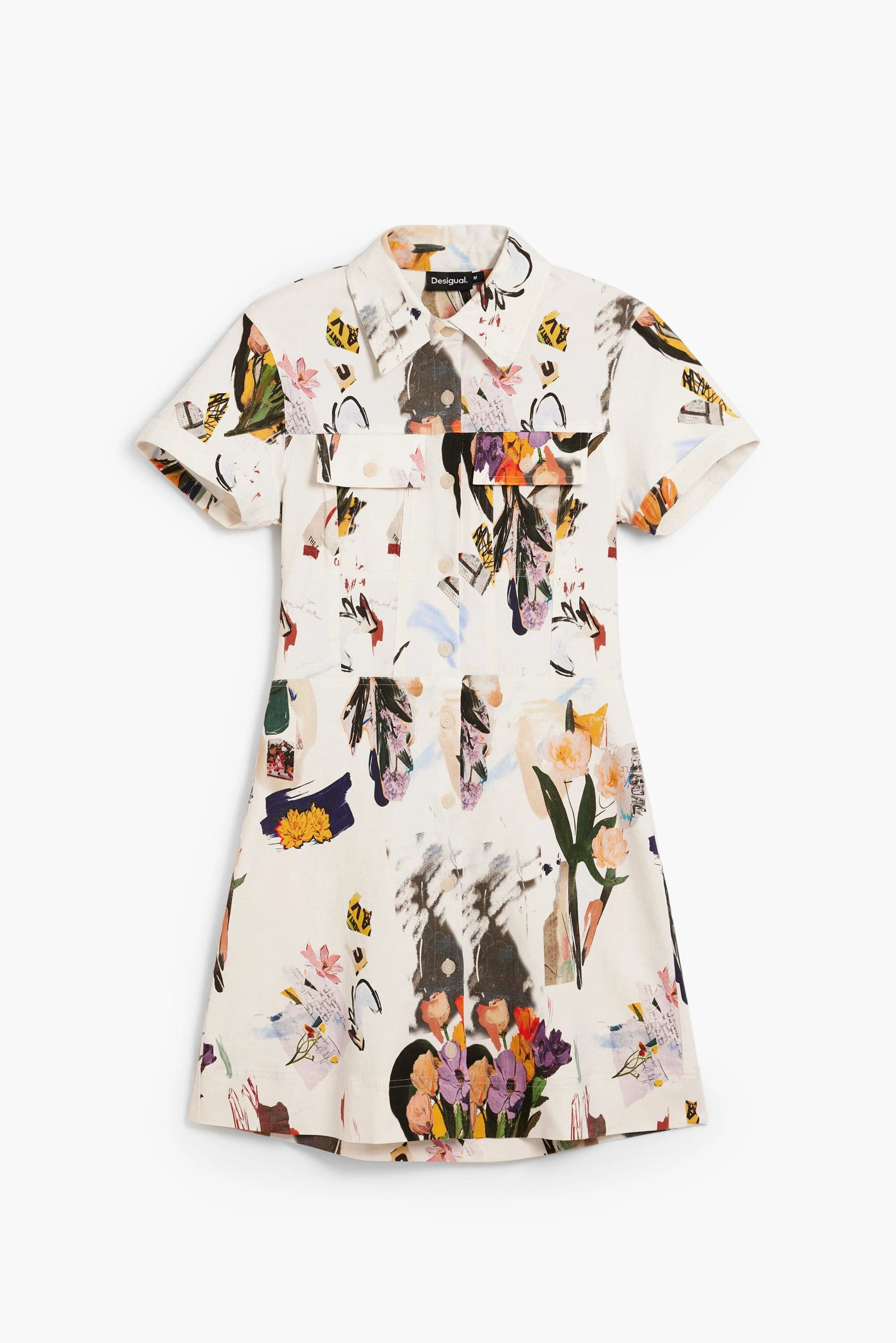 Short collage dress | Desigual USA,CA