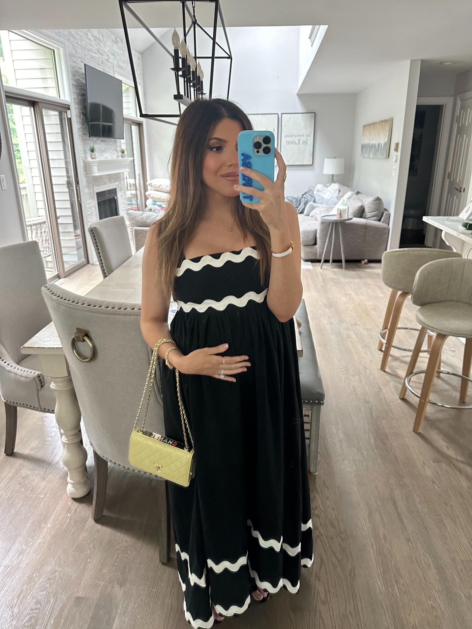 Maxi dress for summer time and bump friendly! 

#LTKBaby #LTKBump #LTKFindsUnder100