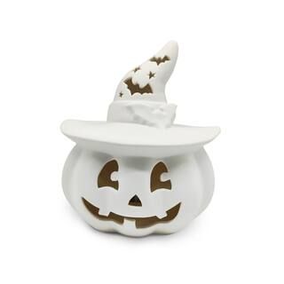 7" Ceramic LED Pumpkin Witch Hat by Make Market® | Michaels Stores