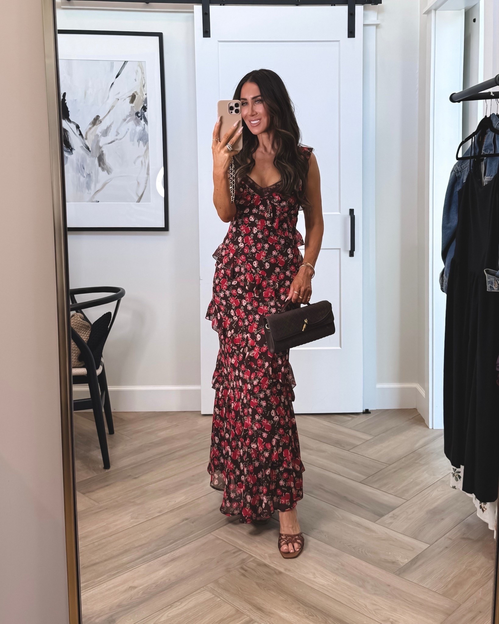 Gorgeous wedding guest dress Mother’s Day long floral dress, with ruffles runs true to size, size small


Petal & pup ￼


#LTKTravel #LTKWedding #LTKmomlife