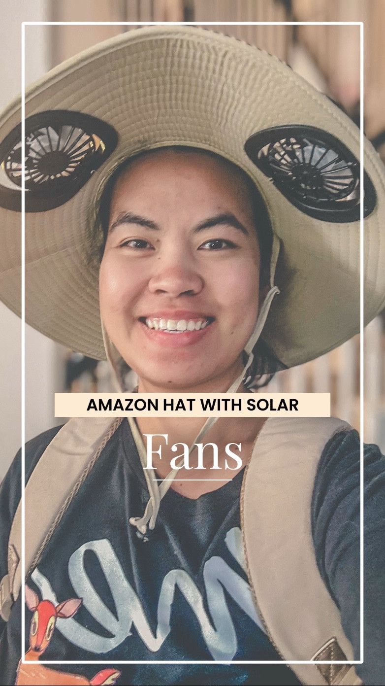Getting ready for our cruise next week and the Florida heat is not about to catch me slipping 😅☀️

We’ll be spending a few days in FL and hitting up Universal after the cruise, so I came prepared… with this solar-powered fan hat I found on Amazon! 🧢🌬️

Is it cute? Not really.
Is it effective? Absolutely.
Will I be the coolest (literally) mom in the parks? You bet. 😎

I may look like I’m about to lead a safari, but when that Florida humidity hits—I’ll be the one laughing while everyone else is sweating 💁🏻‍♀️😂

#C#CruiseCountdownU#UniversalReadyF#FloridaHeatHackA#AmazonFindsS#SolarHatFTWM#MomModeActivatedH#HotWeatherSurvivalN#NotCuteButFunctionalFamilyVacationPrep #viral #fyp #explore #amazonsummerfinds #
