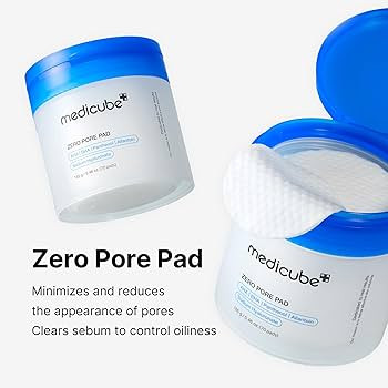 Medicube Zero Pore Pads 2.0, Dual-Textured Facial Toner Pads for Exfoliation and Pore Care with 4... | Amazon (US)