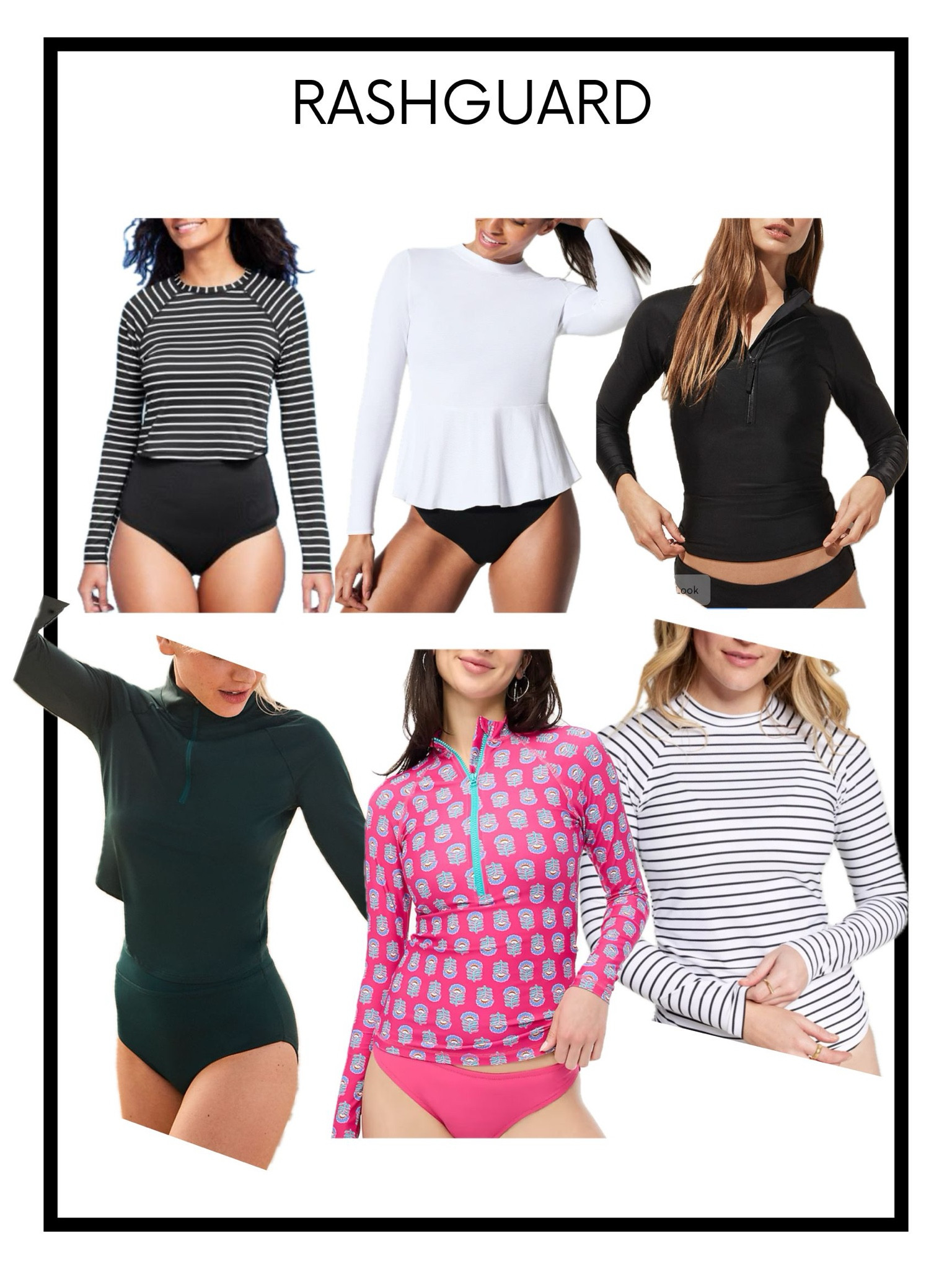 rash guard roundup for summertime ☀️ 🏝️ 

#LTKSwim #LTKFindsUnder100 #LTKSeasonal