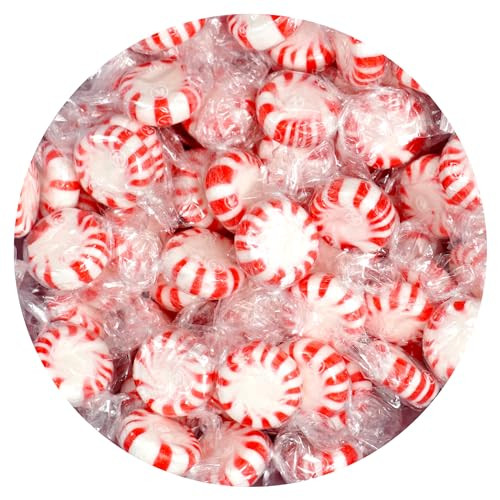 Starlight Peppermint Candy, 1 Pound Bulk Candy (Approx. 75 pcs.), Individually Wrapped Peppermint, Starlight Mints | Amazon (US)