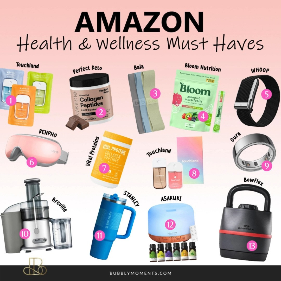 Simple health & wellness must-haves to support an everyday routine 🤍 Easy, practical essentials designed to help you feel more balanced and refreshed throughout the day. Perfect for building healthy habits, simple self-care routines, and making wellness a daily priority.
Save this for later and tap to shop ✨
#LTKselfcare #LTKfitnessgoals #LTKFindsUnder50 #healthandwellness #wellnessessentials #selfcaremusthaves #dailywellness #healthyhabits #wellnessroutine #mindfulliving #amazonfinds  

 