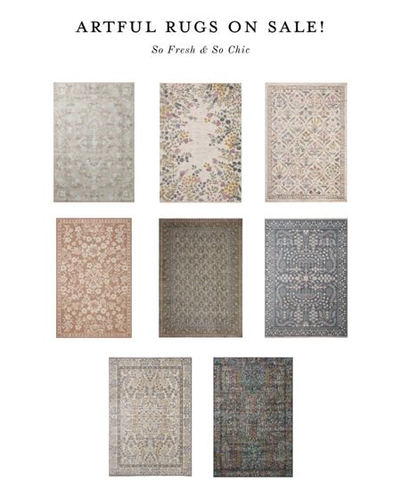 Use code HOME20 for 20% off the most whimsical area rugs!
-
Traditional rug - wool rug - power loomed rug - sale rugs - Rifle Paper Co rugs - neutral area rugs - living room rugs - kids room rugs - nursery rugs - bedroom rugs - dining room rugs 

#LTKkids #LTKsalealert #LTKhome