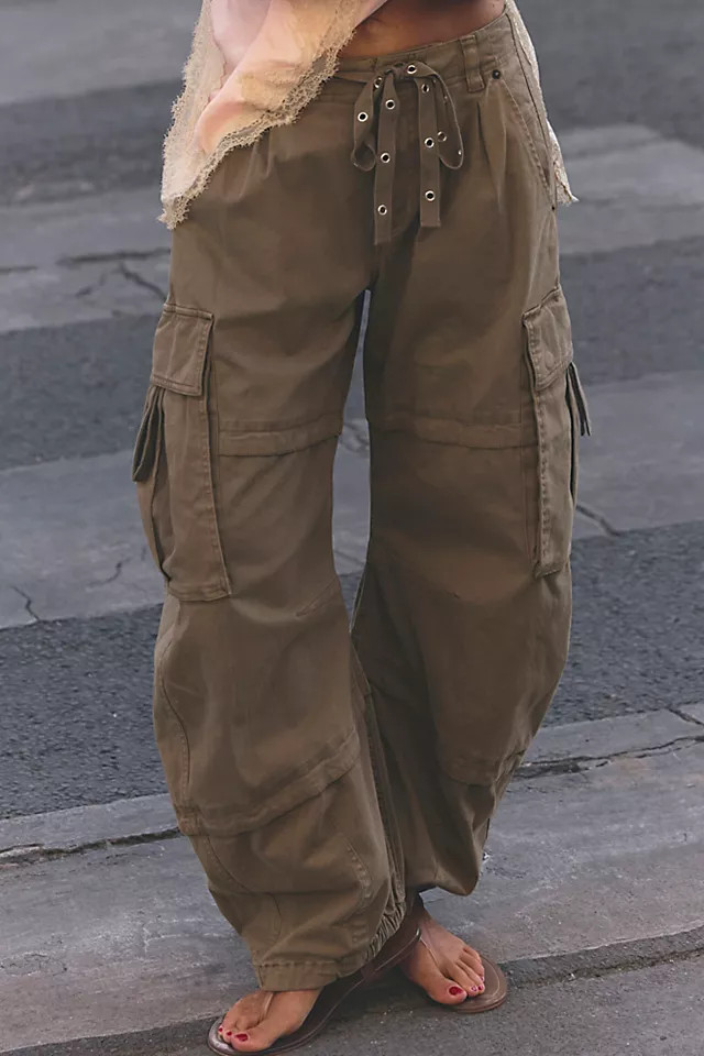 We The Free Reef Curved Twill Cargo Pants | Free People (Global - UK&FR Excluded)