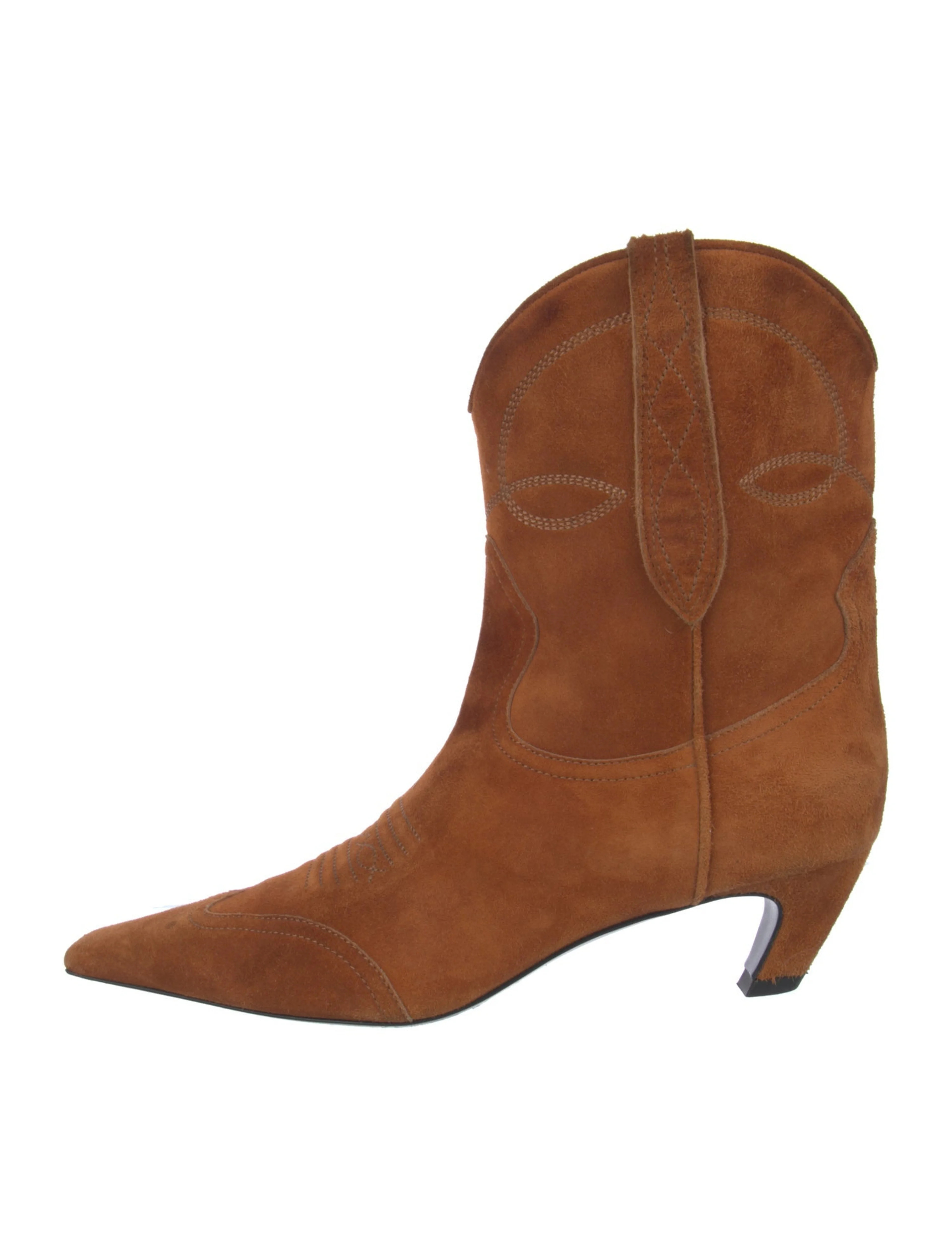 Suede Western Boots | The RealReal