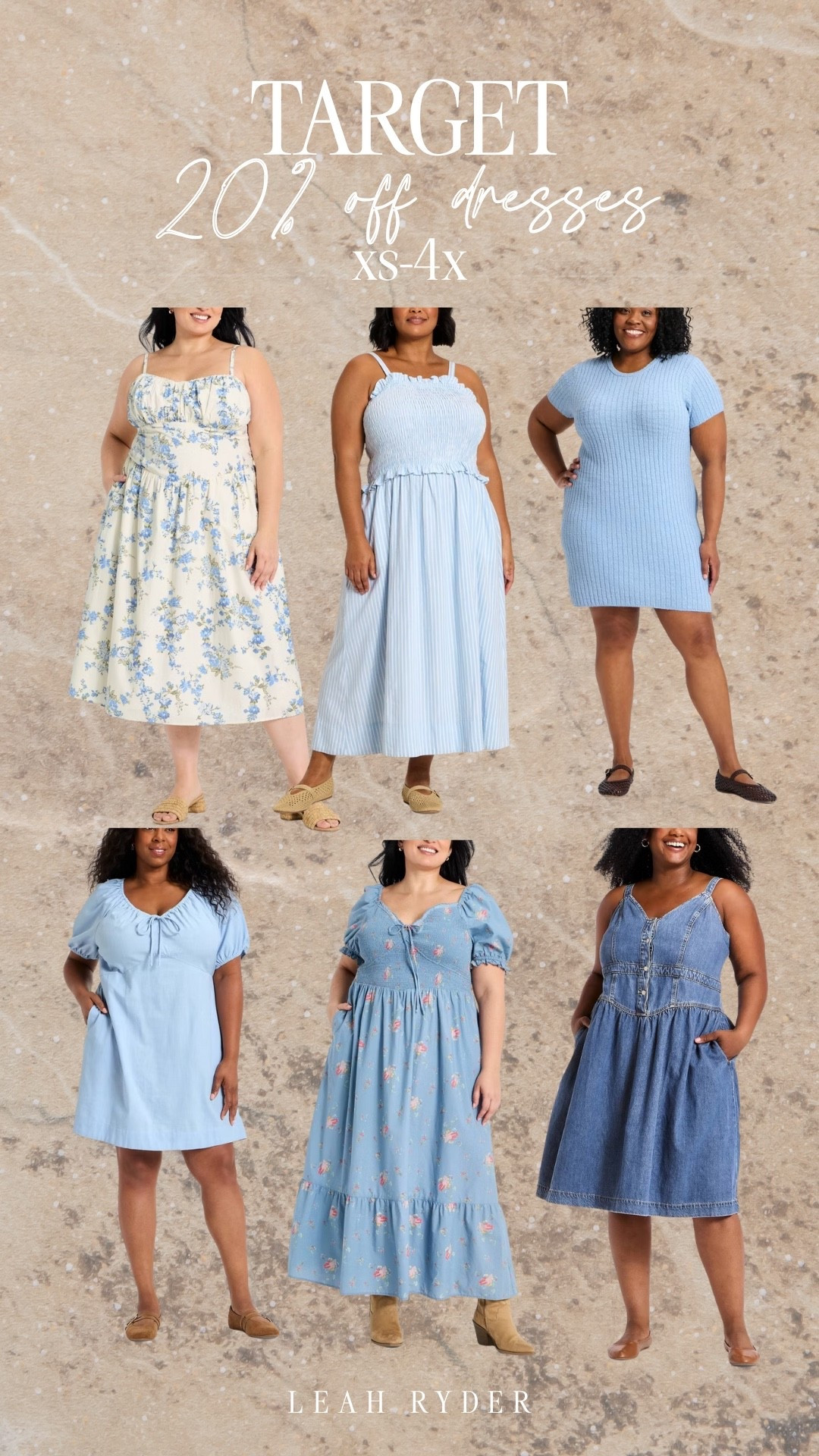 Target understood the assignment 🤍 20% off dresses right now, with styles that feel effortless, flattering, and actually wearable for real life. From easy everyday knits to flowy spring silhouettes, these are the kind of dresses you’ll keep reaching for. Even better, the sizing runs XS–4X, so everyone gets in on the good stuff.

#LTKPlusSize #LTKSeasonal