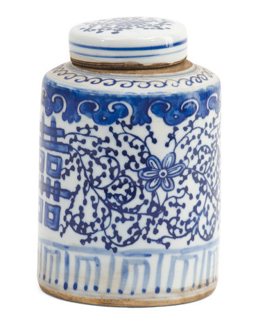 5x7.5 Double Happiness Mini Tea Jar With Lid | Home | Marshalls | Marshalls