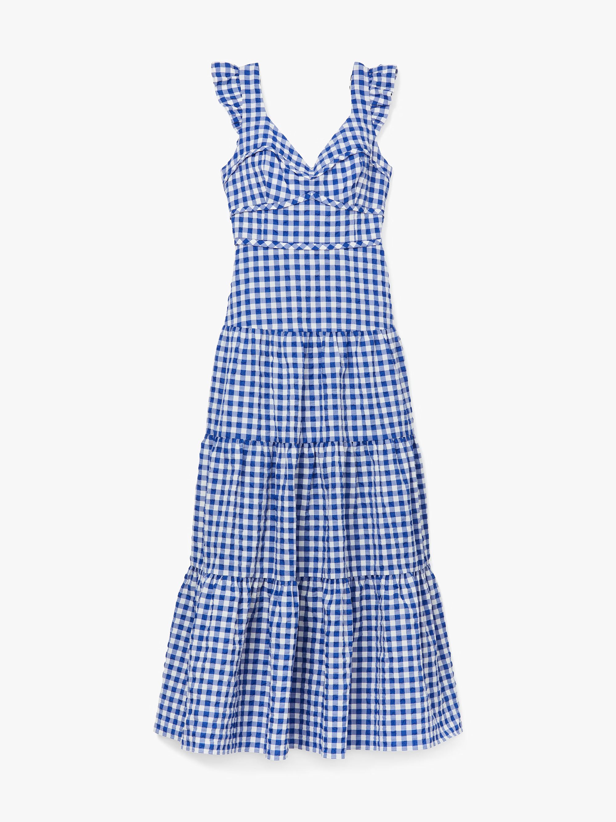 gingham tiered dress | Kate Spade (US)