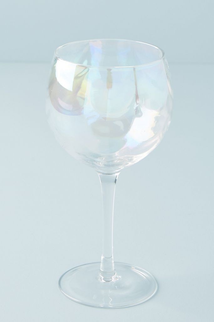 Iridescent Wine Glasses, Set of 4 | Anthropologie (US)