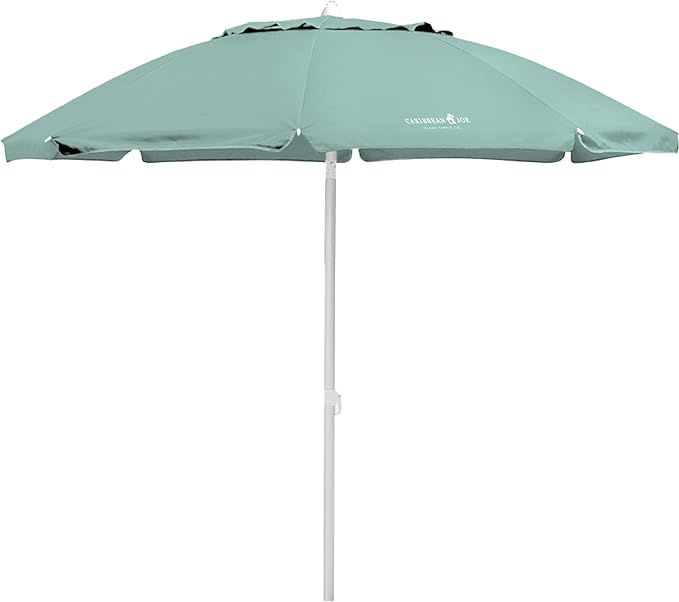 Caribbean Joe Beach Umbrella, Portable and Adjustable Tilt Sun Umbrella with UV Protection, Vente... | Amazon (US)