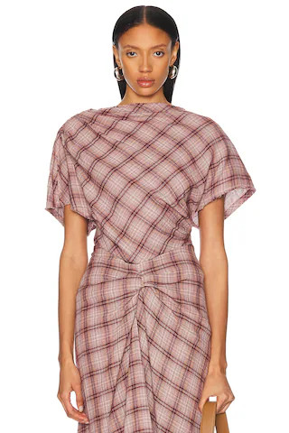 Isabel Marant Etoile Neyela Top in Mauve,Purple | FWRD 