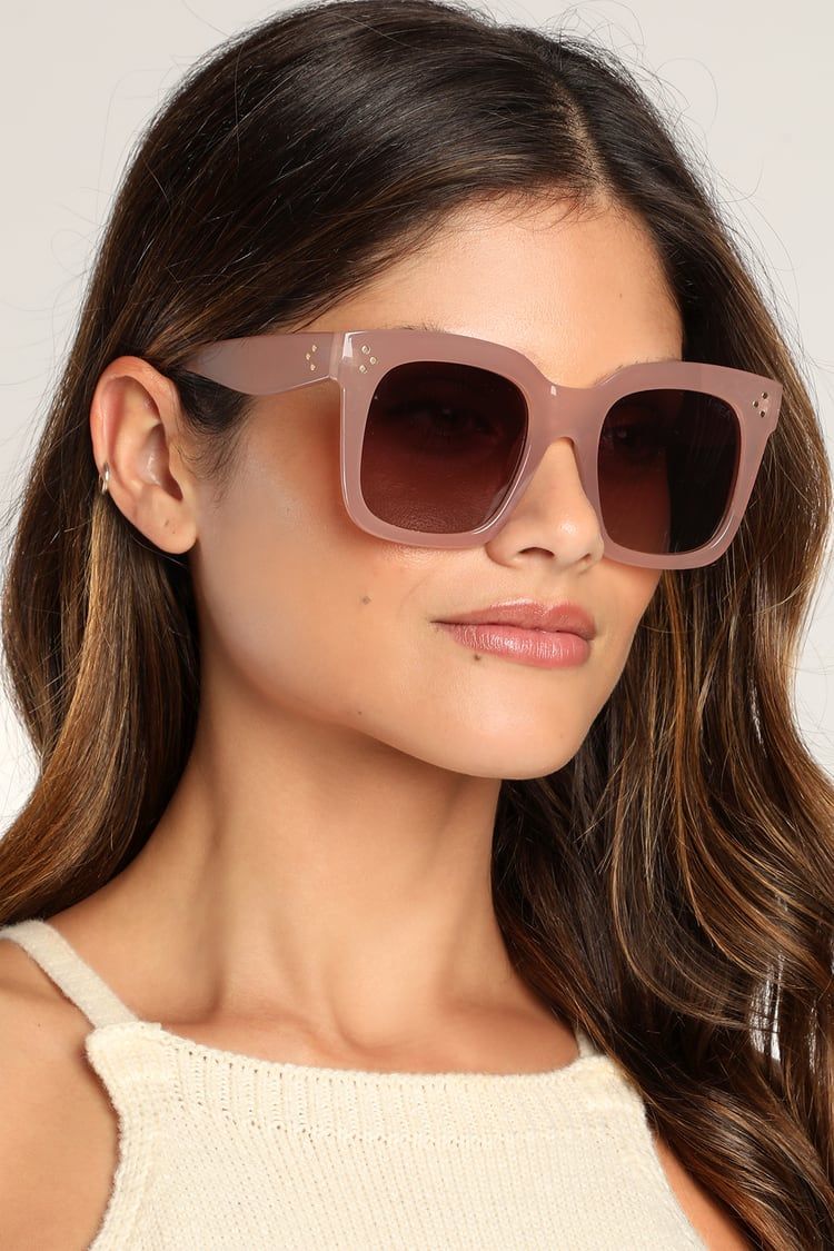 Waverly Pink Oversized Sunglasses | Lulus (US)