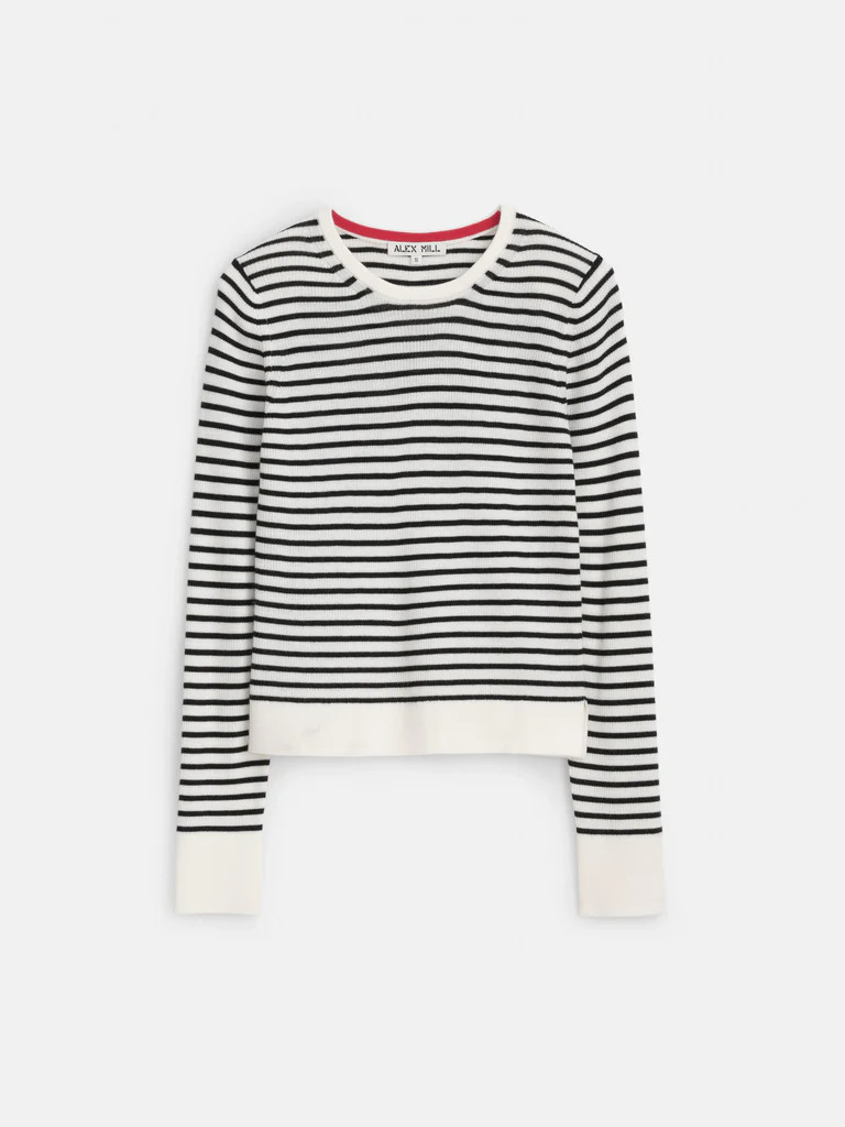 Ava Striped Sweater Tee | Alex Mill