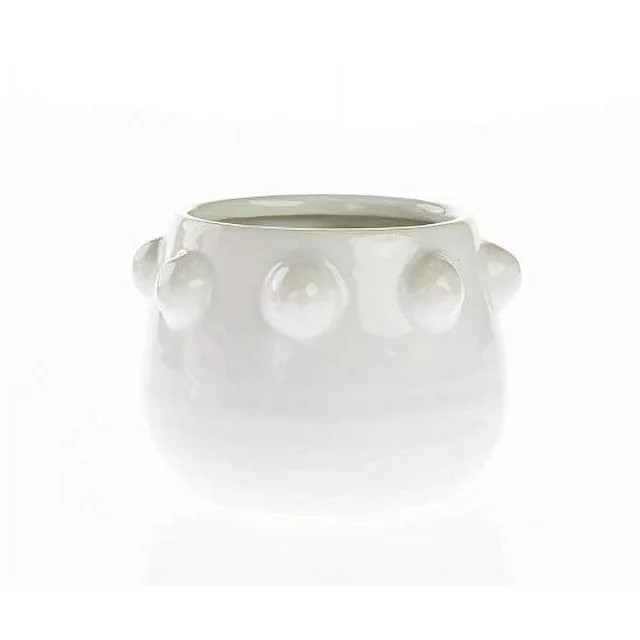 CBT Floral & Craft Puka Ceramic Pot for Plant (CUD5404WT) (4"x 4") | Walmart (US)