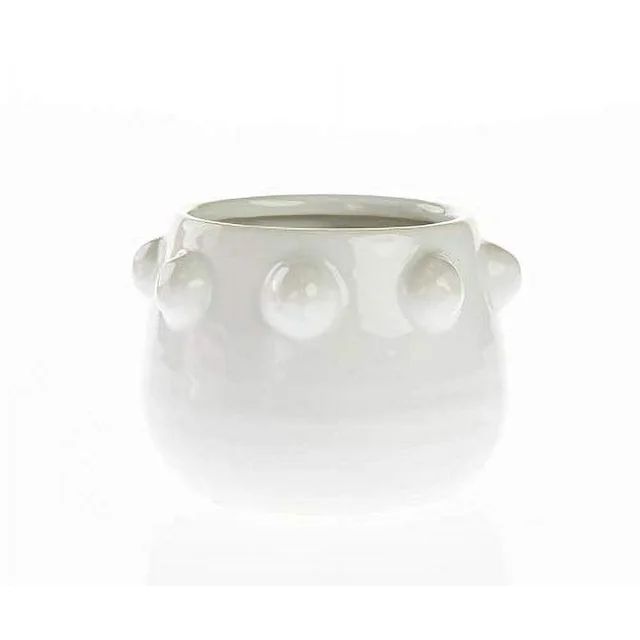 CBT Floral & Craft Puka Ceramic Pot for Plant (CUD5404WT) (4"x 4") | Walmart (US)