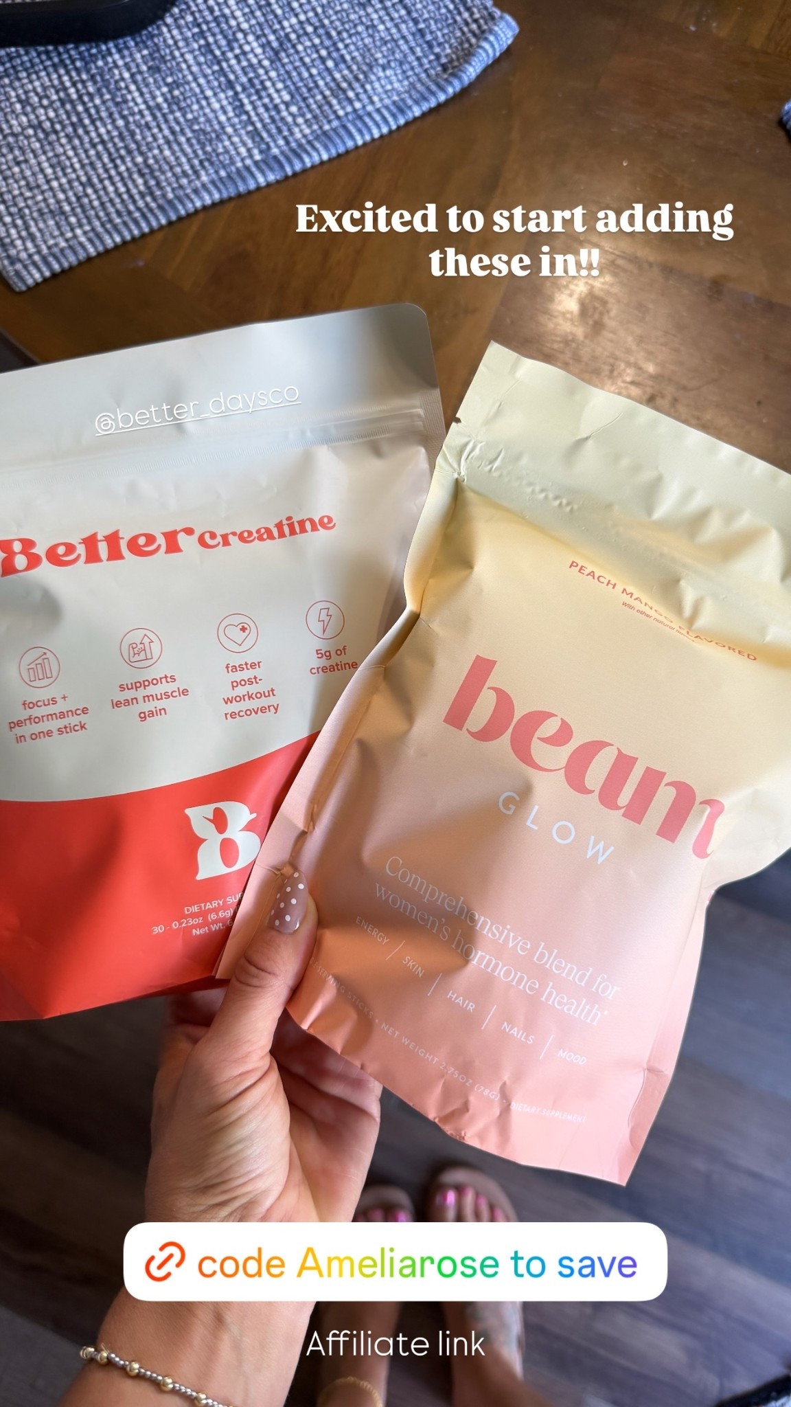 Excited to start adding these in!! For me specifically, I’m looking to improve my hair health and brittle nails with the glow

#LTKselfcare #LTKOver40 #LTKBeauty