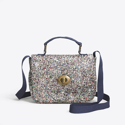 Girls' glitter mini purse | J.Crew Factory