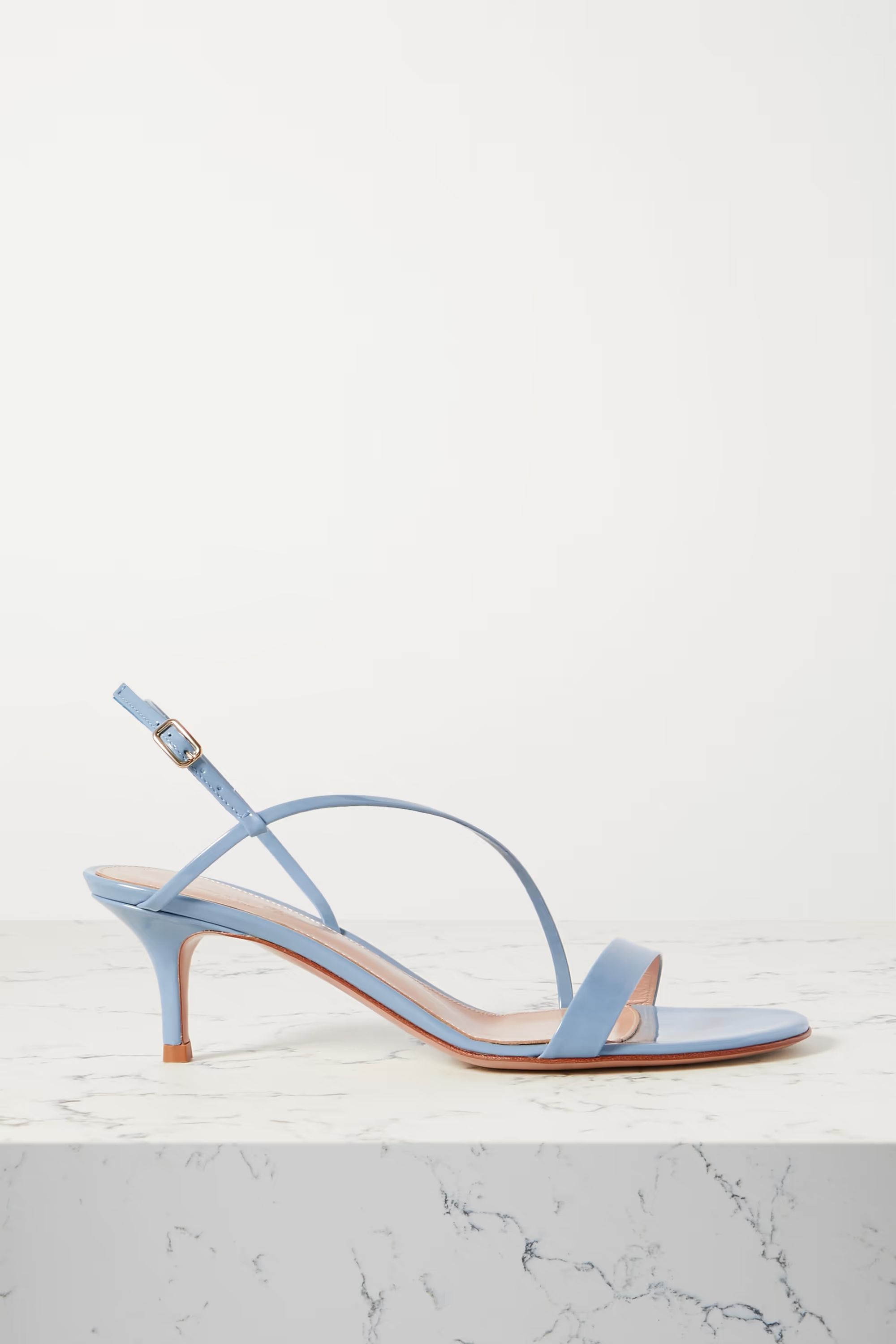 Manhattan 55 patent-leather sandals | NET-A-PORTER (US)