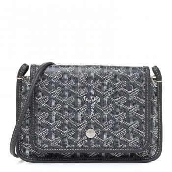 GOYARD Goyardine Plumet Wallet Clutch Grey | FASHIONPHILE | Fashionphile