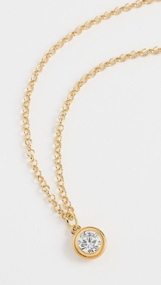 Bezel Mini Belcher Chain Necklace | Shopbop