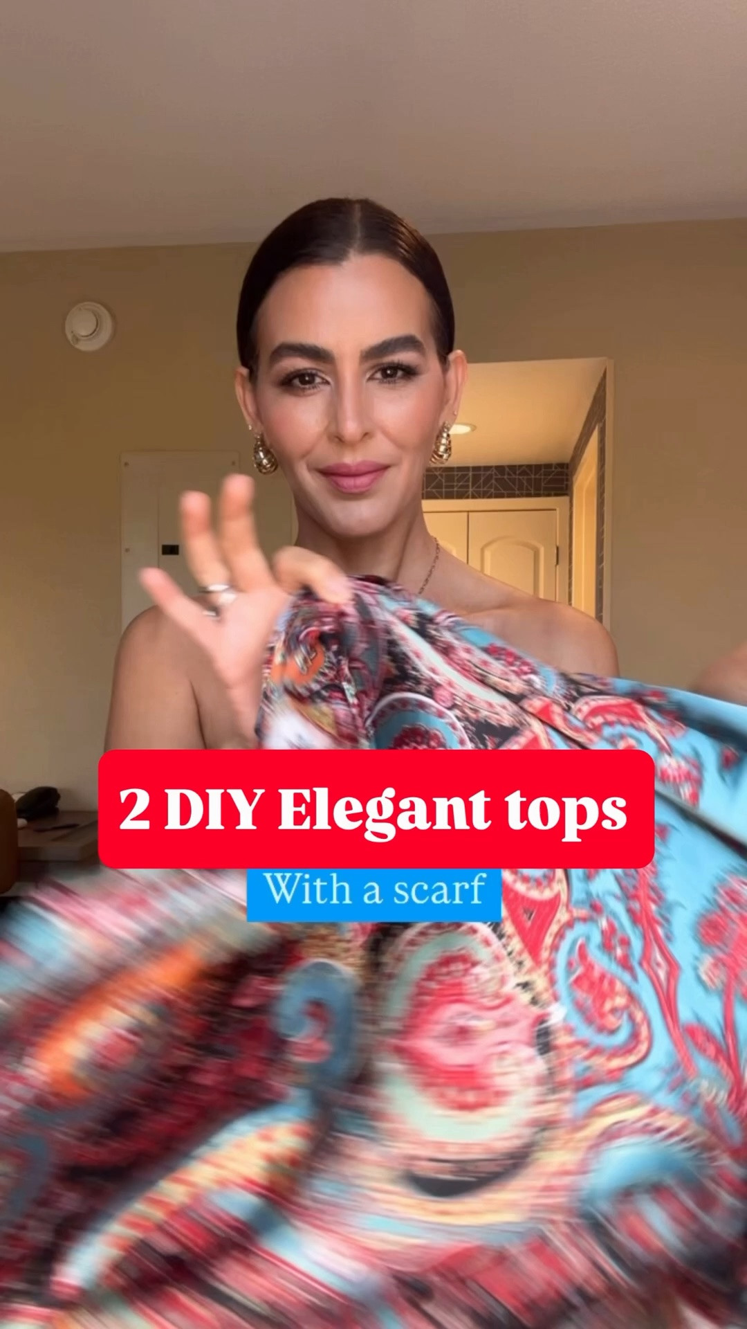 ☀️DIY top with a scarf! Bra runs small in the waist, size up. Wearing a size 36b, usually a size 34b.
Adding exact scarf . Necklace is 18”.
Earrings feel  lightweight.
Lipstick is feels so grand.
Size 4 in pants.

 I am 5’7” | 130 pounds #LTKFindsUnder50 #LTKParties

#LTKootd #LTKSaleAlert #LTKU