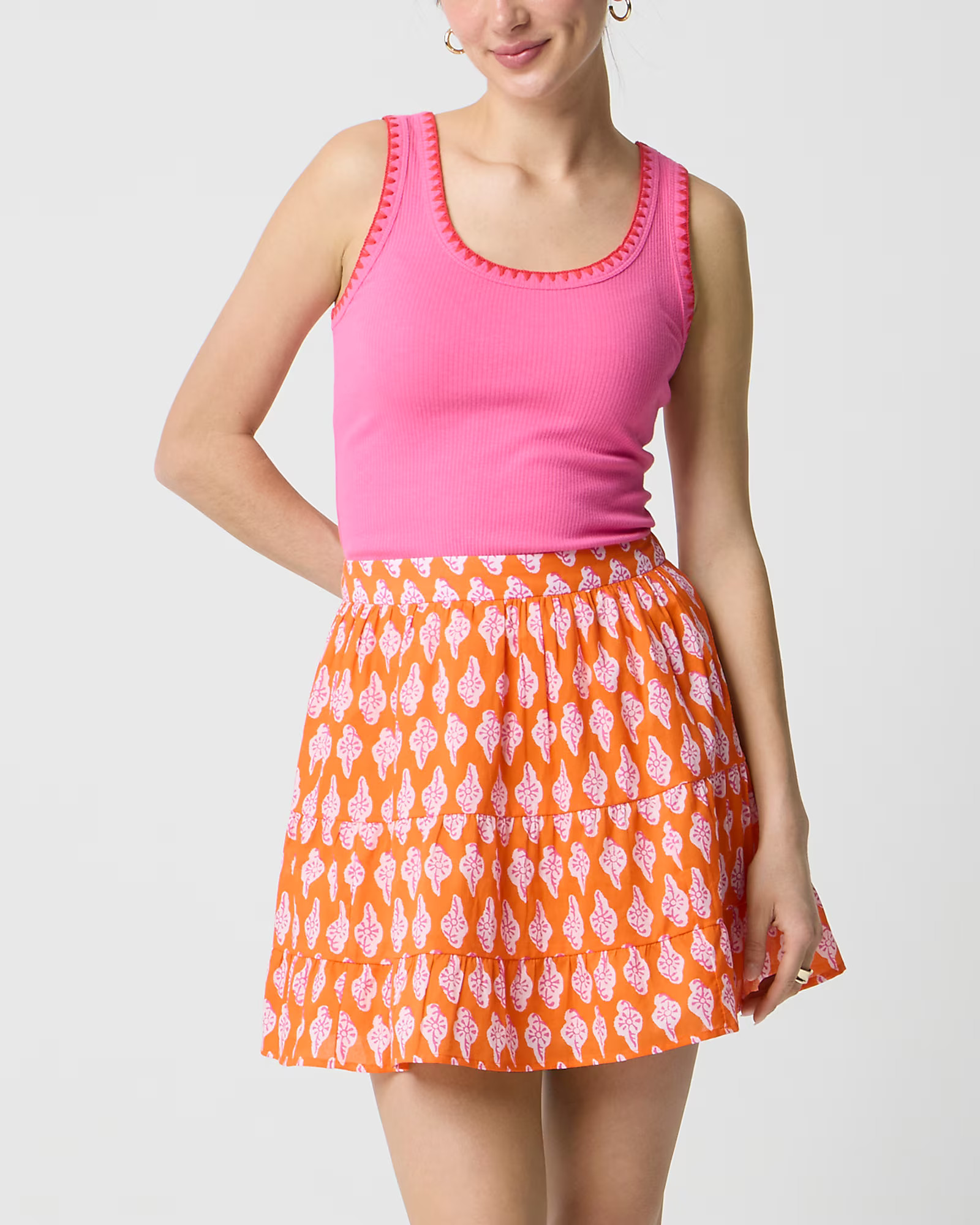 Tiered mini skirt | J.Crew Factory