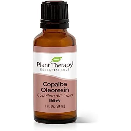 Plant Therapy Copaiba Oleoresin Organic Essential Oil 100% Pure, Undiluted, Natural Aromatherapy, Th | Amazon (US)