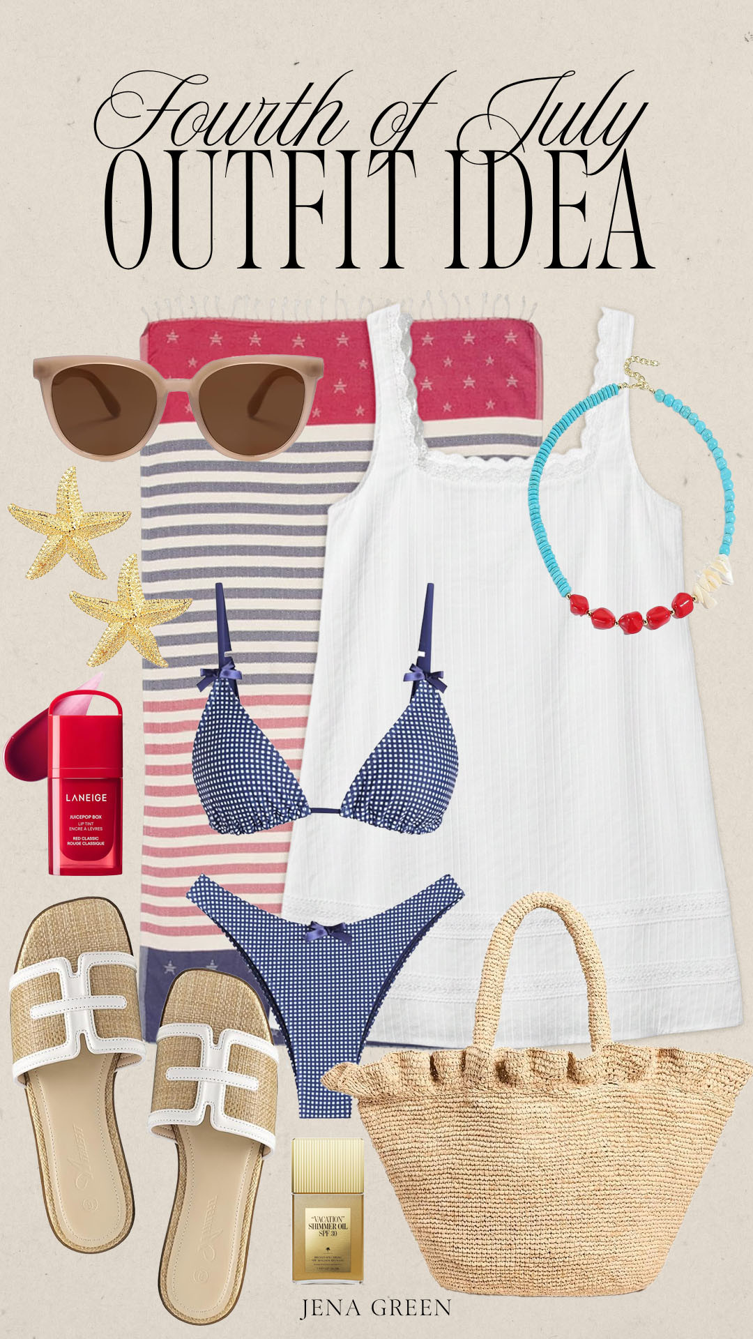Fourth of July Outfit | 4th of July Outfit | 4th of July Style  

 #LTKootd #LTKSeasonal #LTKSwim