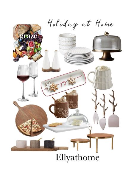 Holiday entertaining season! Small plate cookbook, charcuterie boards, cheese boards, knives, dipping bowls, tiered trays, Christmas, holiday serve ware, mugs, wood boards, oil and vinegar set, marble accessories. Christmas Kitchen home decor accessories. Amazon, Walmart, Target, Pottery Barn, Arhaus. Free shipping. 


#LTKHoliday #LTKhome #LTKsalealert