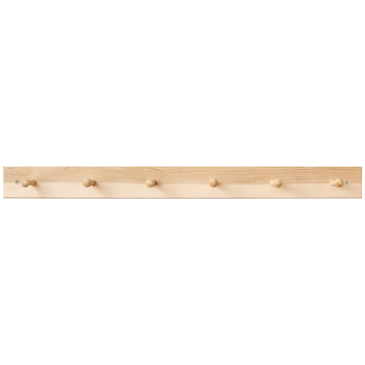 Maple Shaker Peg Racks | The Container Store