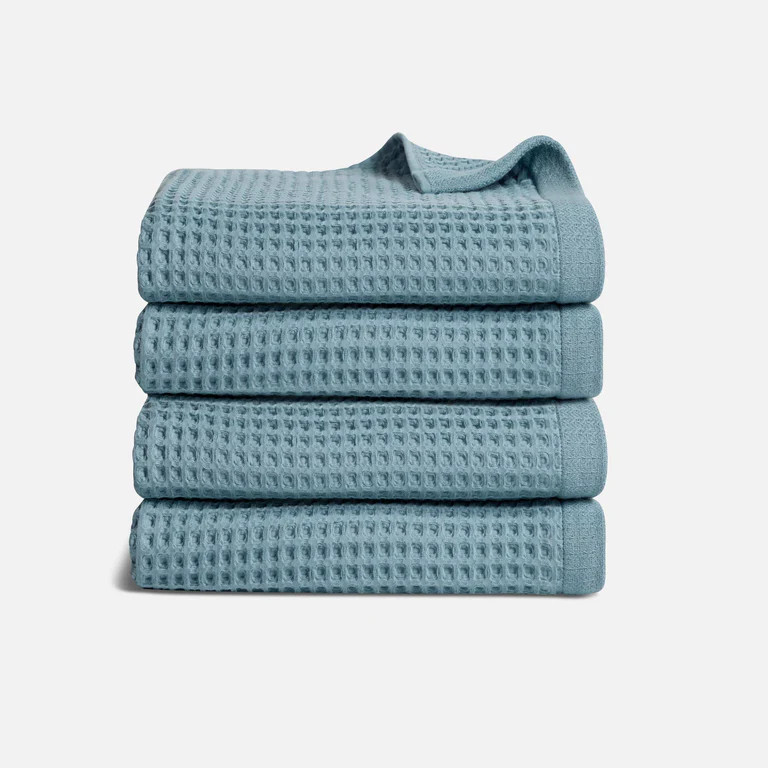 Dreamweave Waffle 4-Piece Bath Towel Bundle | Brooklinen