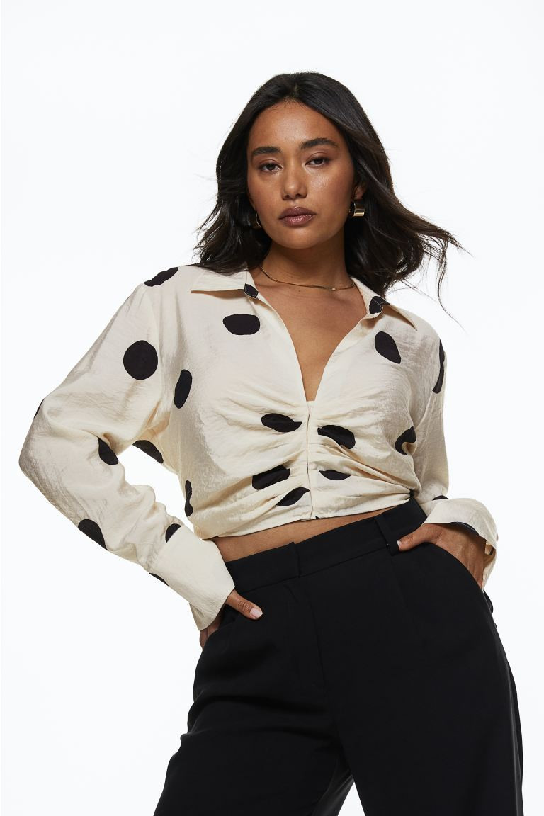 Blouse with Collar | H&M (US + CA)